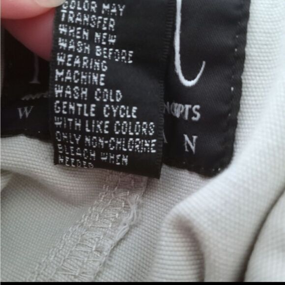 I.N.C. INTERNATIONAL CONCEPTS KHAKI SAFARI JACKET SZ.1X GUC - Picture 6 of 6